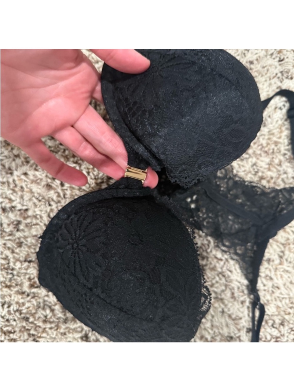 Cute razor back bra that latches in front